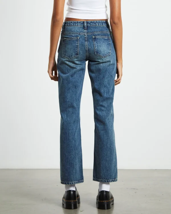 Flash Sale NEON HART Marley Low Rise Straight Leg Jeans Vintage Tint Blue