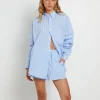 Cheap FLEUR BY BLANCA STUDIO Matilda Long Sleeve Shirt In Blue