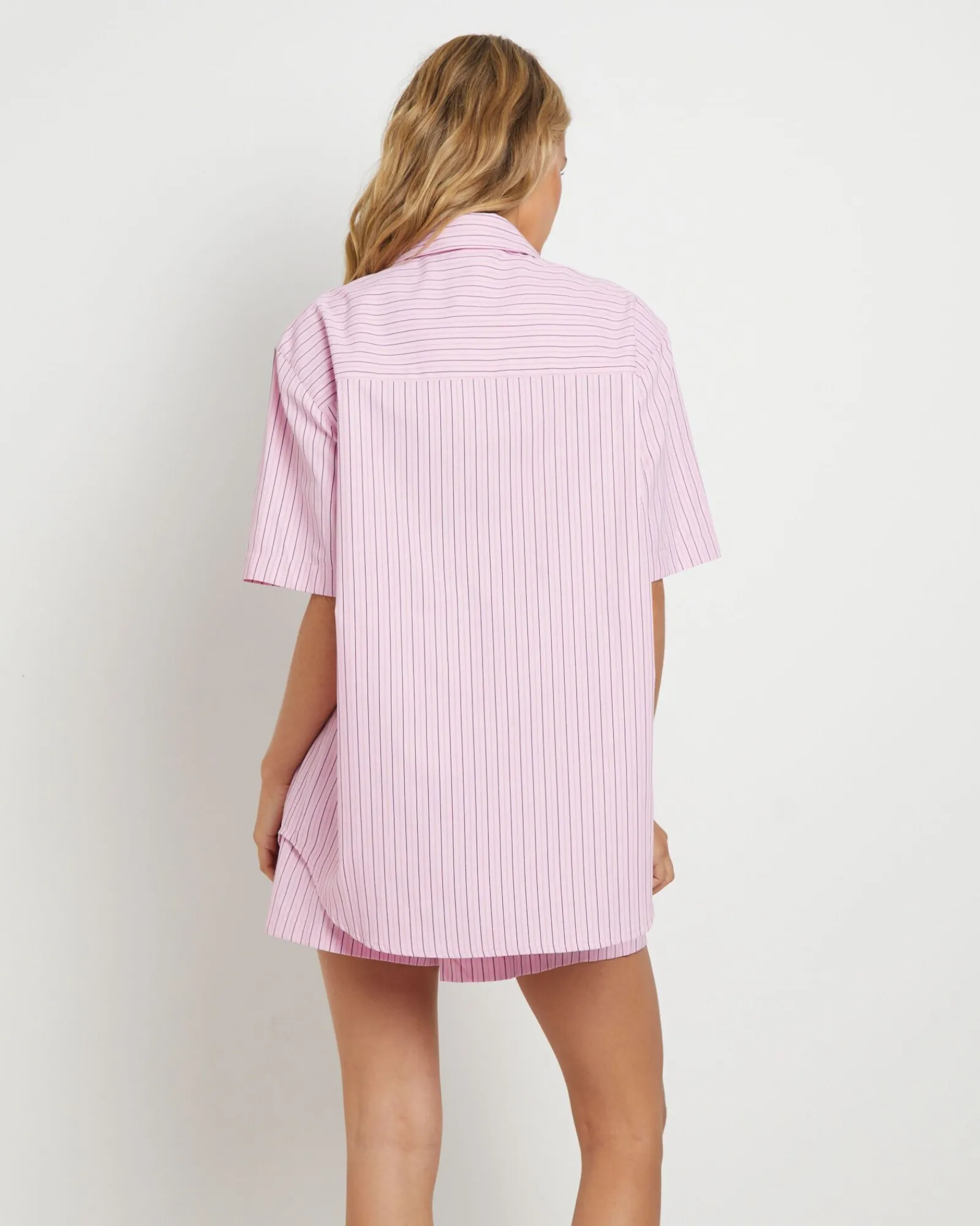 matilda_short_sleeve_shir_1-1.webp Hot FLEUR BY BLANCA STUDIO Matilda Short Sleeve Shirt In Pink
