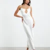 Online SNDYS Matisse Dress Oyster White