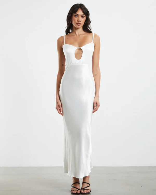 Online SNDYS Matisse Dress Oyster White