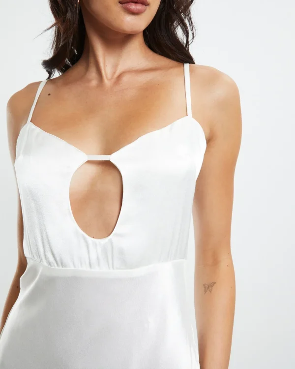 Online SNDYS Matisse Dress Oyster White