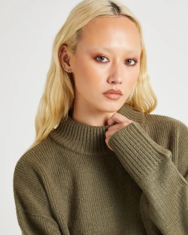 Cheap SUBTITLED Maxie Oversized Knit Jumper