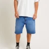 Online VON DUTCH Mens Denim Jorts In Blue