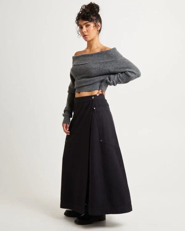 Cheap ALICE IN THE EVE Milly Off Shoulder Knit