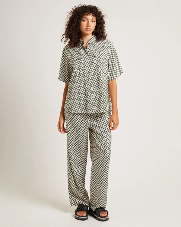 Clearance SUBTITLED Minnie Crepe Shirt Olive