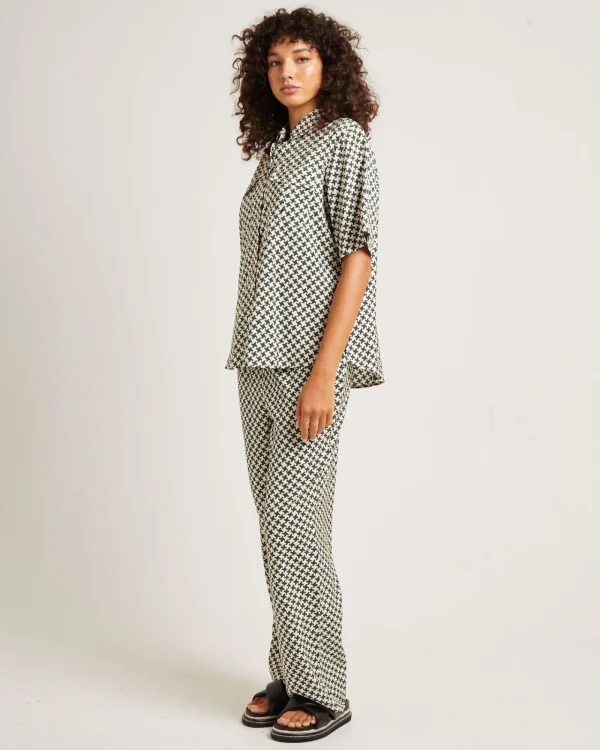 Clearance SUBTITLED Minnie Crepe Shirt Olive