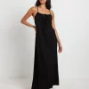 New SUBTITLED Mischa Maxi Dress In Black