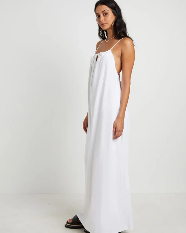 Cheap SUBTITLED Mischa Maxi Dress White