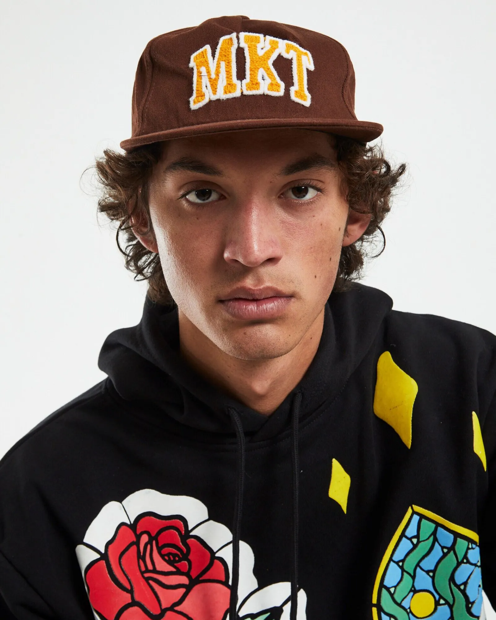 mkt_arc__panel_hat_acorn__0.webp Clearance MARKET Mkt Arc 5 Panel Hat Acorn Brown