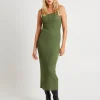 Clearance SUBTITLED Molly Singlet Strap Porter Maxi Dress