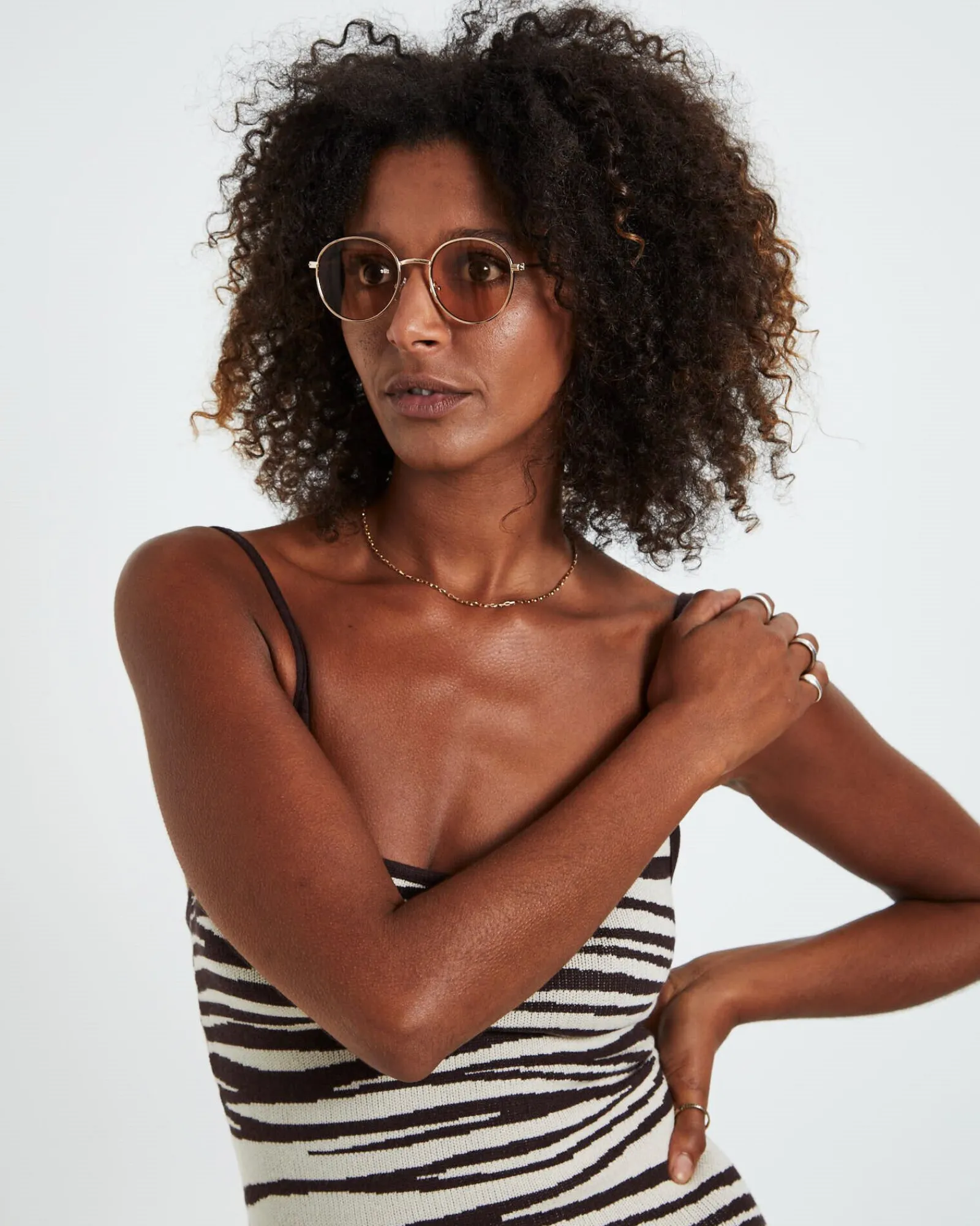 molly_sunglasses_goldpeac_0.webp Outlet PETA AND JAIN Molly Sunglasses Gold/Peach