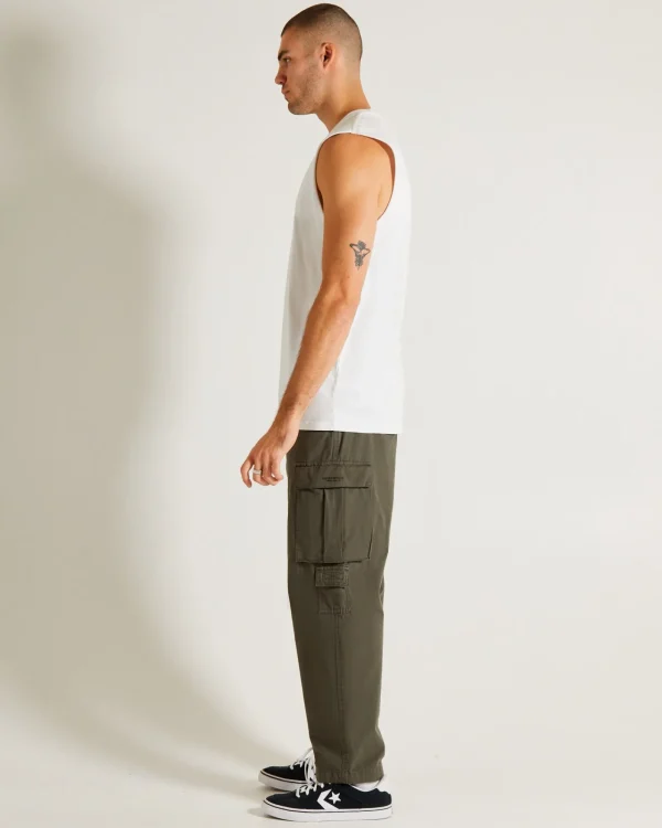 Flash Sale GENERAL PANTS CO. BASICS Muscle Tank In White
