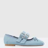 Best THERAPY Mythos Ballet Flats In Denim
