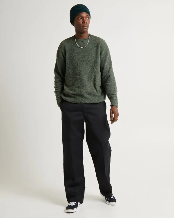 New BLACK NOISE WHITE RAIN Nap Textured Knit