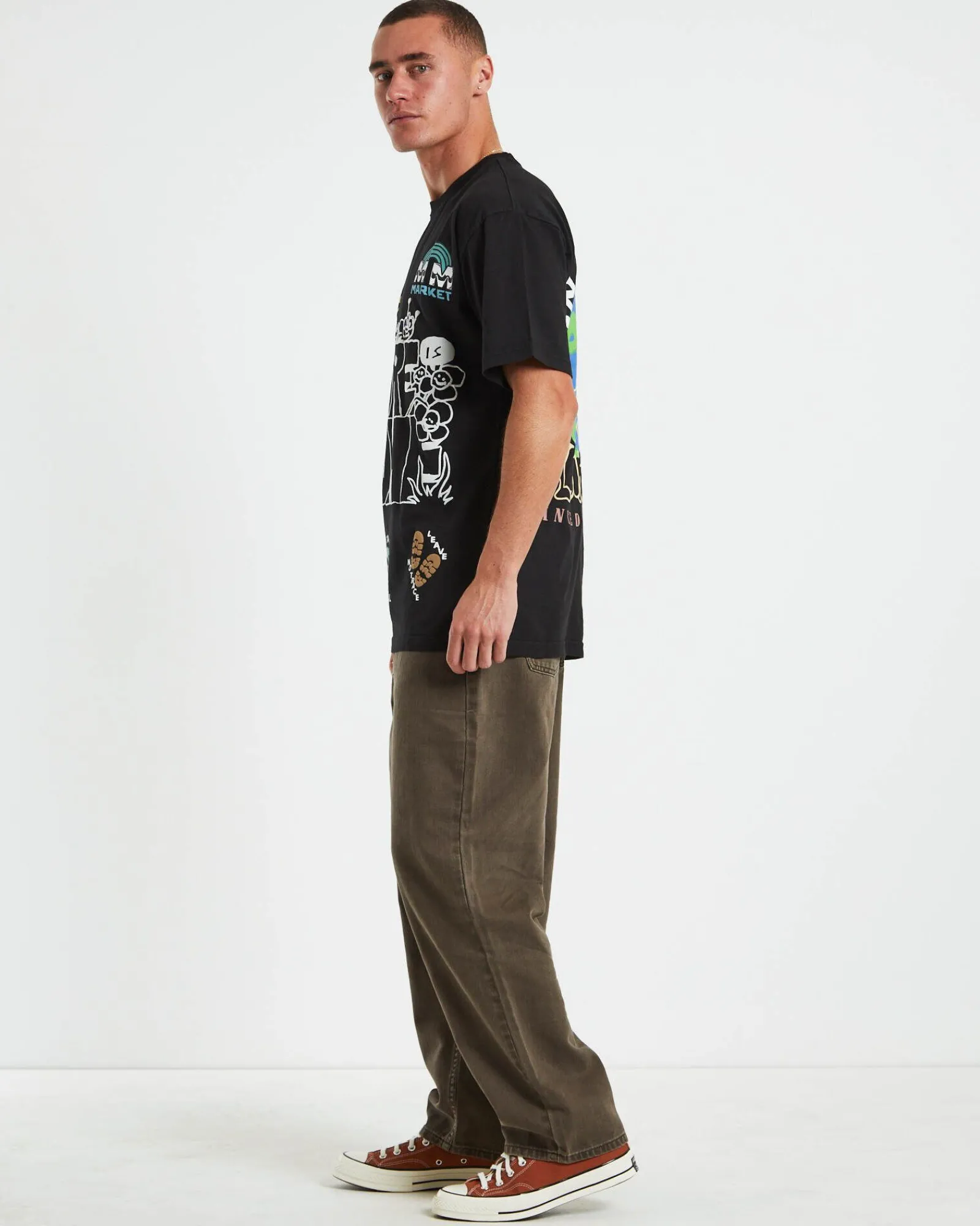 nature_is_home_short_slee_3.webp Clearance MARKET Nature Is Home Short Sleeve T-Shirt In Vintage Black