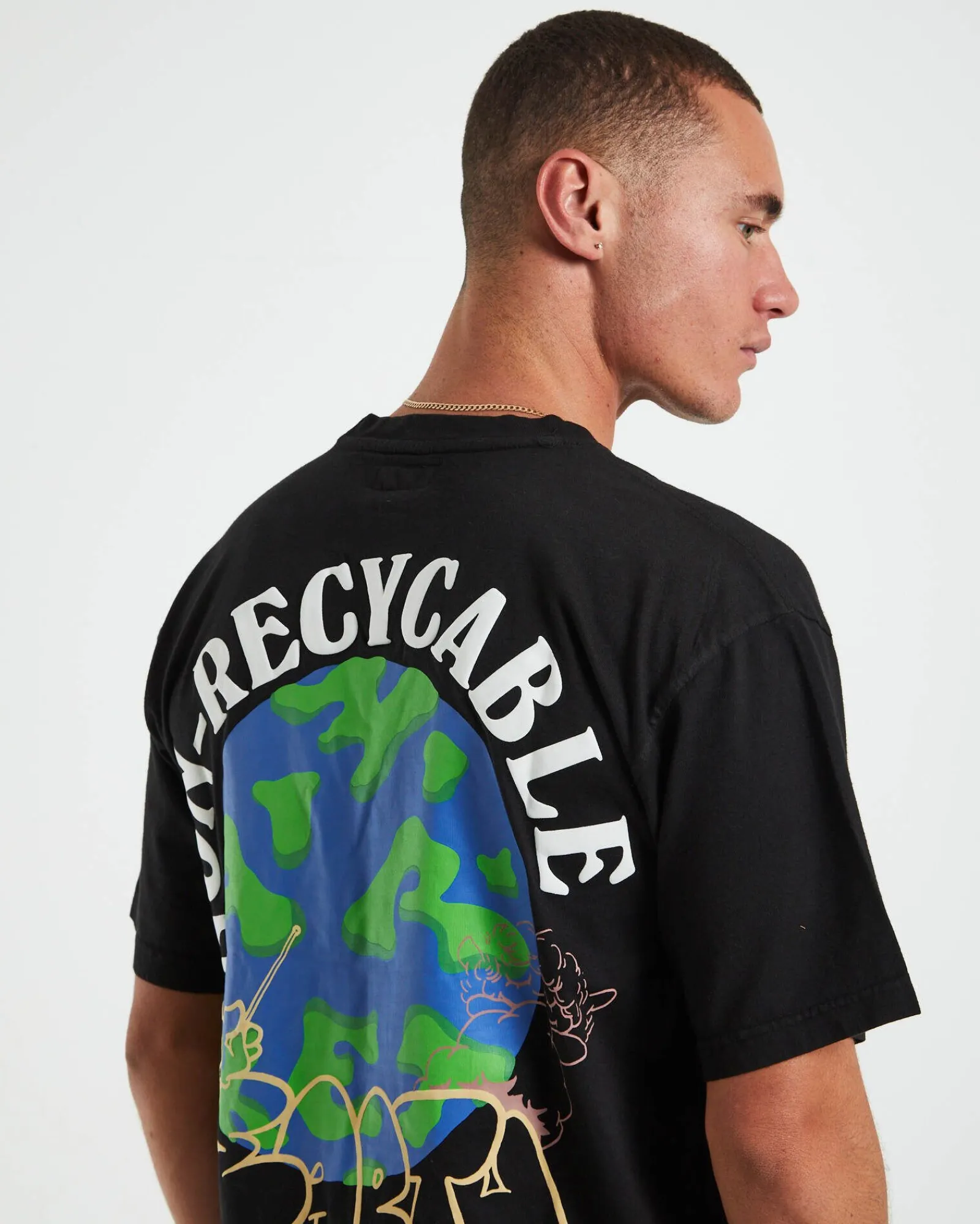 nature_is_home_short_slee_4.webp Clearance MARKET Nature Is Home Short Sleeve T-Shirt In Vintage Black