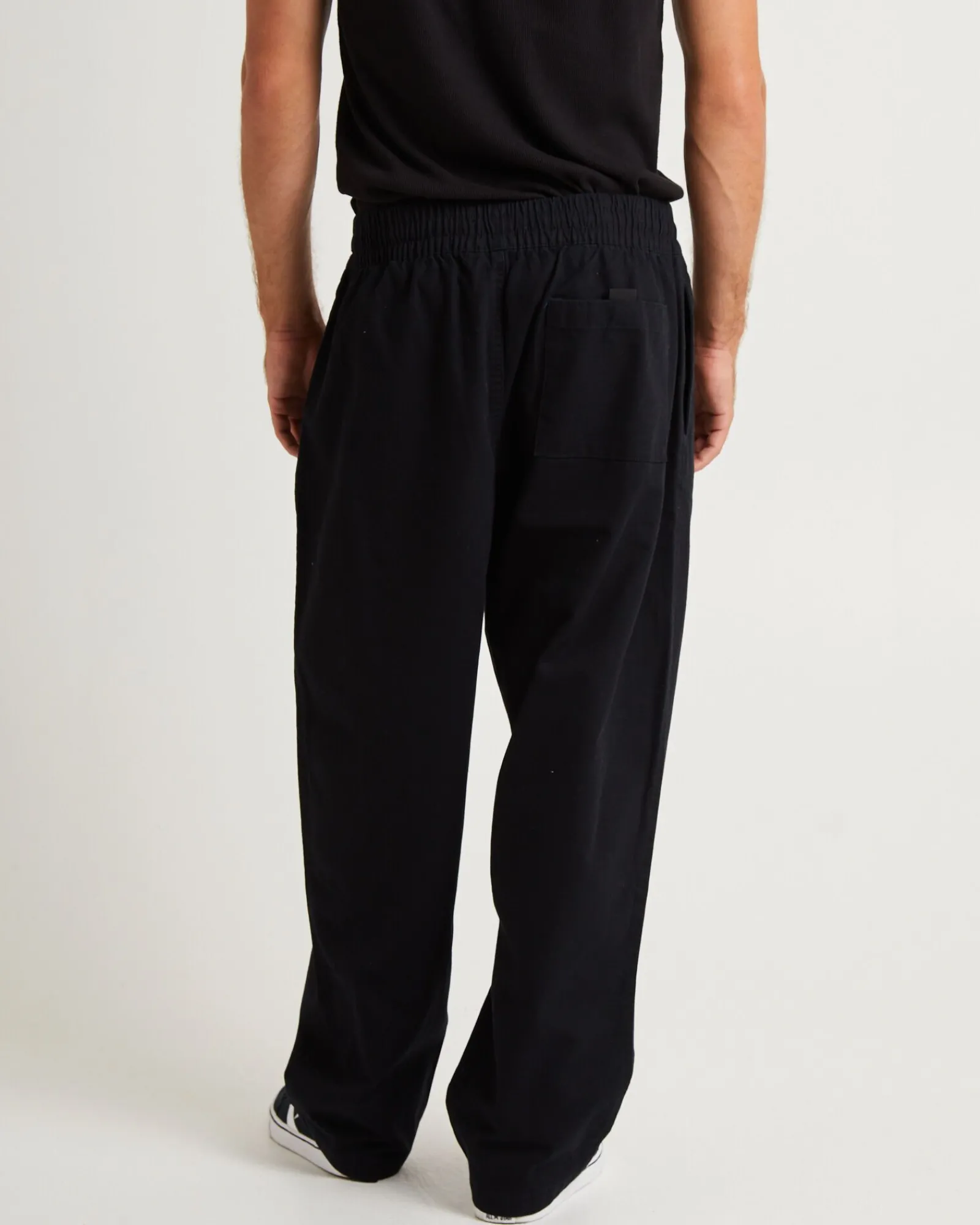 ninety_eights_recycled_el_2.webp Cheap AFENDS Ninety Eights Recycled Elastic Waist Pants Black