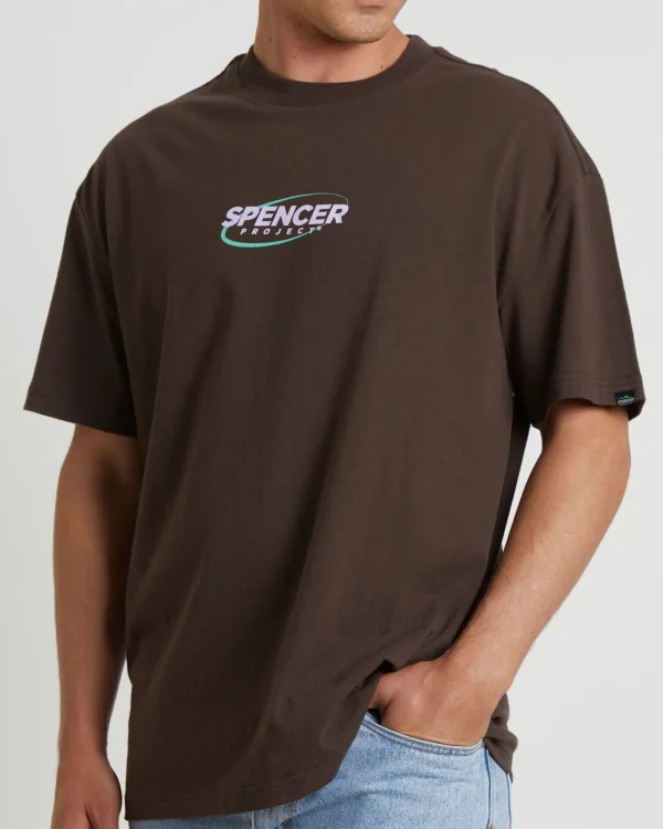 Sale SPENCER PROJECT Nitro T-Shirt Mud Brown