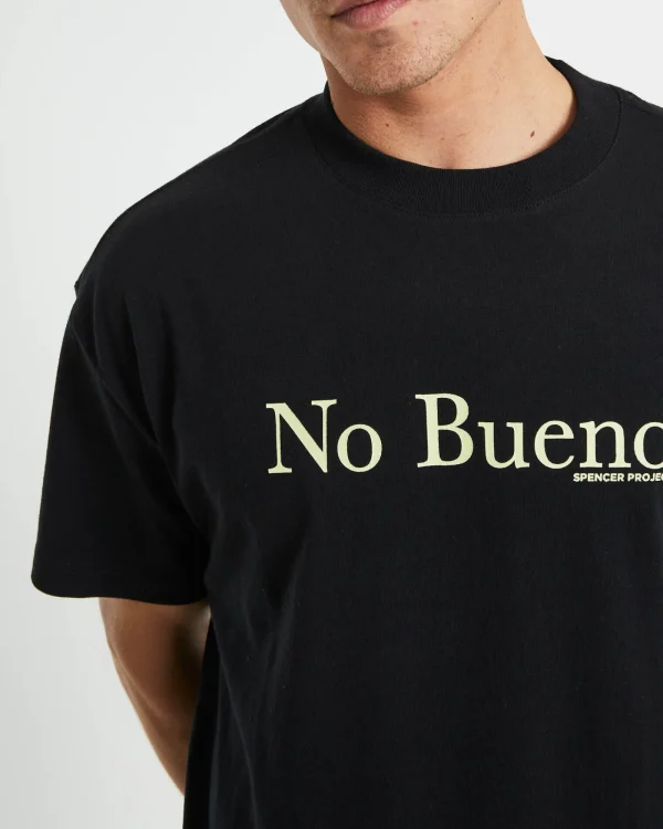Best Sale SPENCER PROJECT No Bueno Short Sleeve T-Shirt In Black