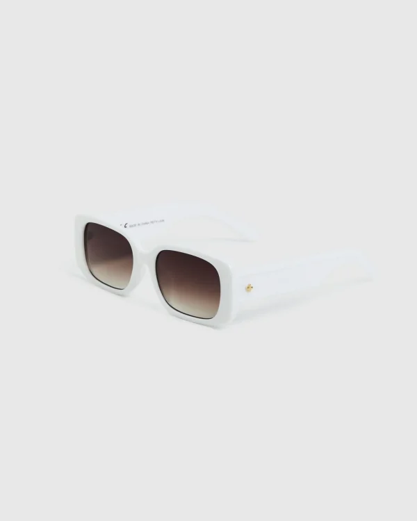 Hot PETA AND JAIN Nova Sunglasses White