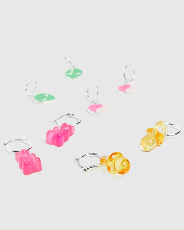 Discount NEON HART Novelty Multi Pack Earrings Assorted