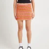 Shop INSIGHT Oasis Crochet Low Mini Skirt