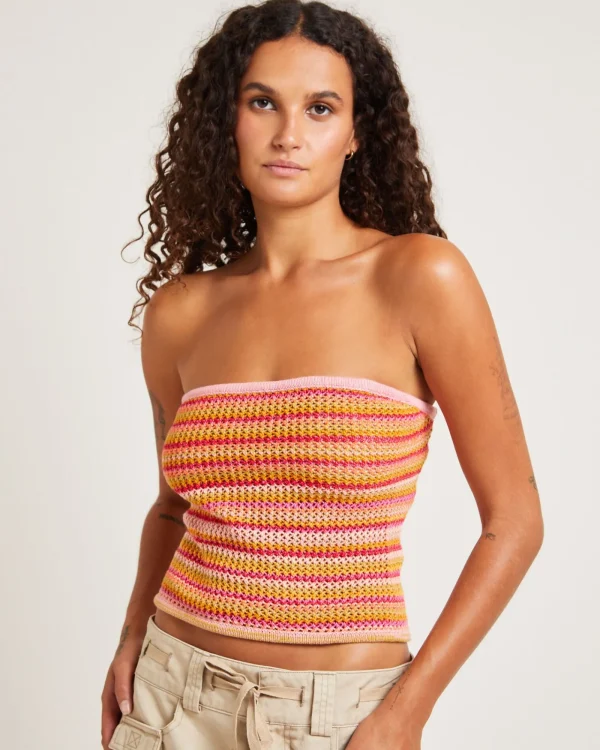 Outlet INSIGHT Oasis Crochet Tube Top Ombre