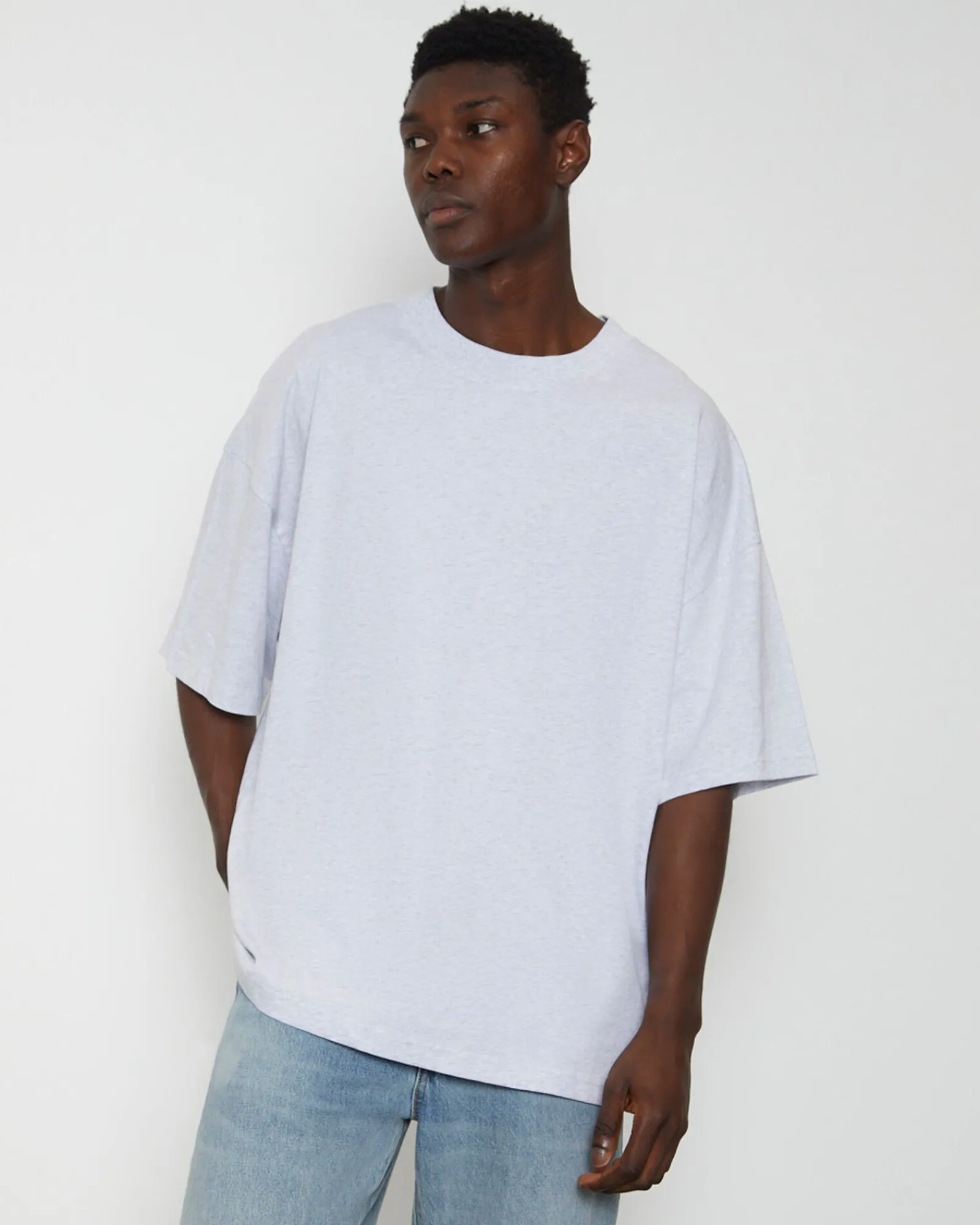 og_oversized_tshirt_in_fr_0.webp Store GENERAL PANTS CO. BASICS Og Oversized T-Shirt In Frost Marle