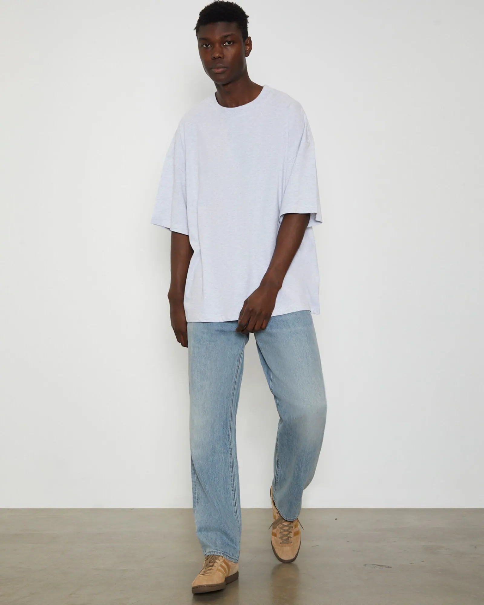 og_oversized_tshirt_in_fr_2.webp Store GENERAL PANTS CO. BASICS Og Oversized T-Shirt In Frost Marle