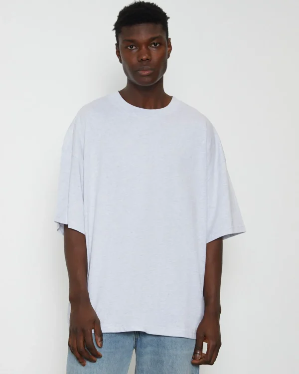 Store GENERAL PANTS CO. BASICS Og Oversized T-Shirt In Frost Marle