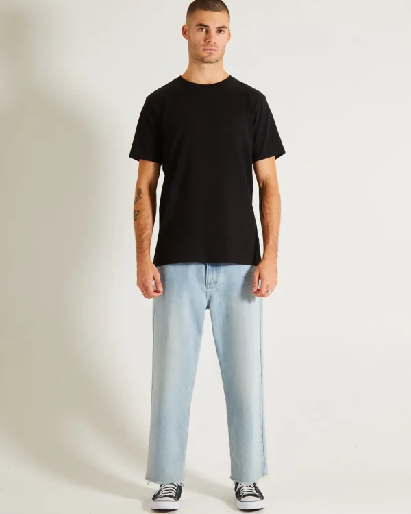 Hot GENERAL PANTS CO. BASICS O.G. Short Sleeve Skate T-Shirt In Black