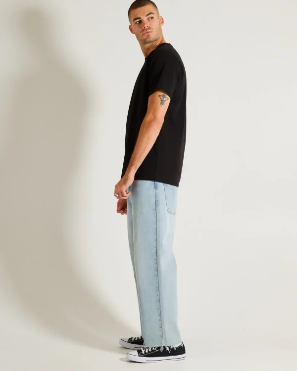 Hot GENERAL PANTS CO. BASICS O.G. Short Sleeve Skate T-Shirt In Black