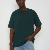 Shop GENERAL PANTS CO. BASICS O.G Skate Short Sleeve T-Shirt In Bottle Green