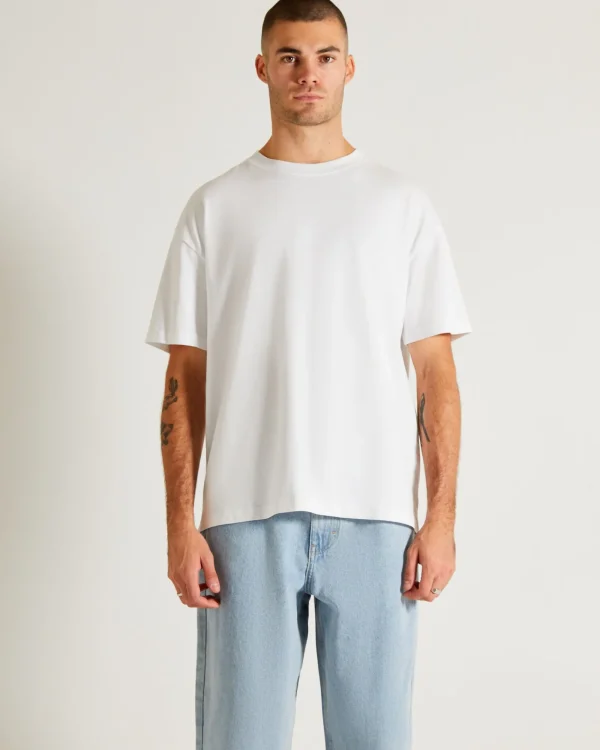 Outlet GENERAL PANTS CO. BASICS O.G Skate Short Sleeve T-Shirt In White