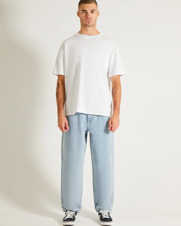 Outlet GENERAL PANTS CO. BASICS O.G Skate Short Sleeve T-Shirt In White