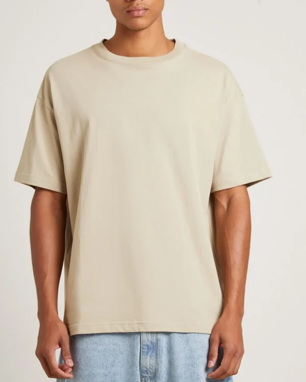 Cheap GENERAL PANTS CO. BASICS O.G. Skate Short Sleeve T-Shirt In Pebble