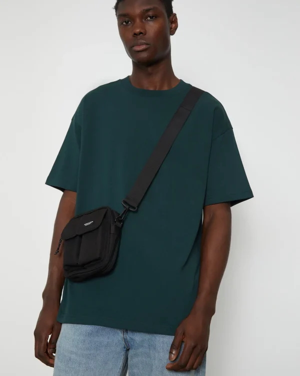 Shop GENERAL PANTS CO. BASICS O.G Skate Short Sleeve T-Shirt In Bottle Green