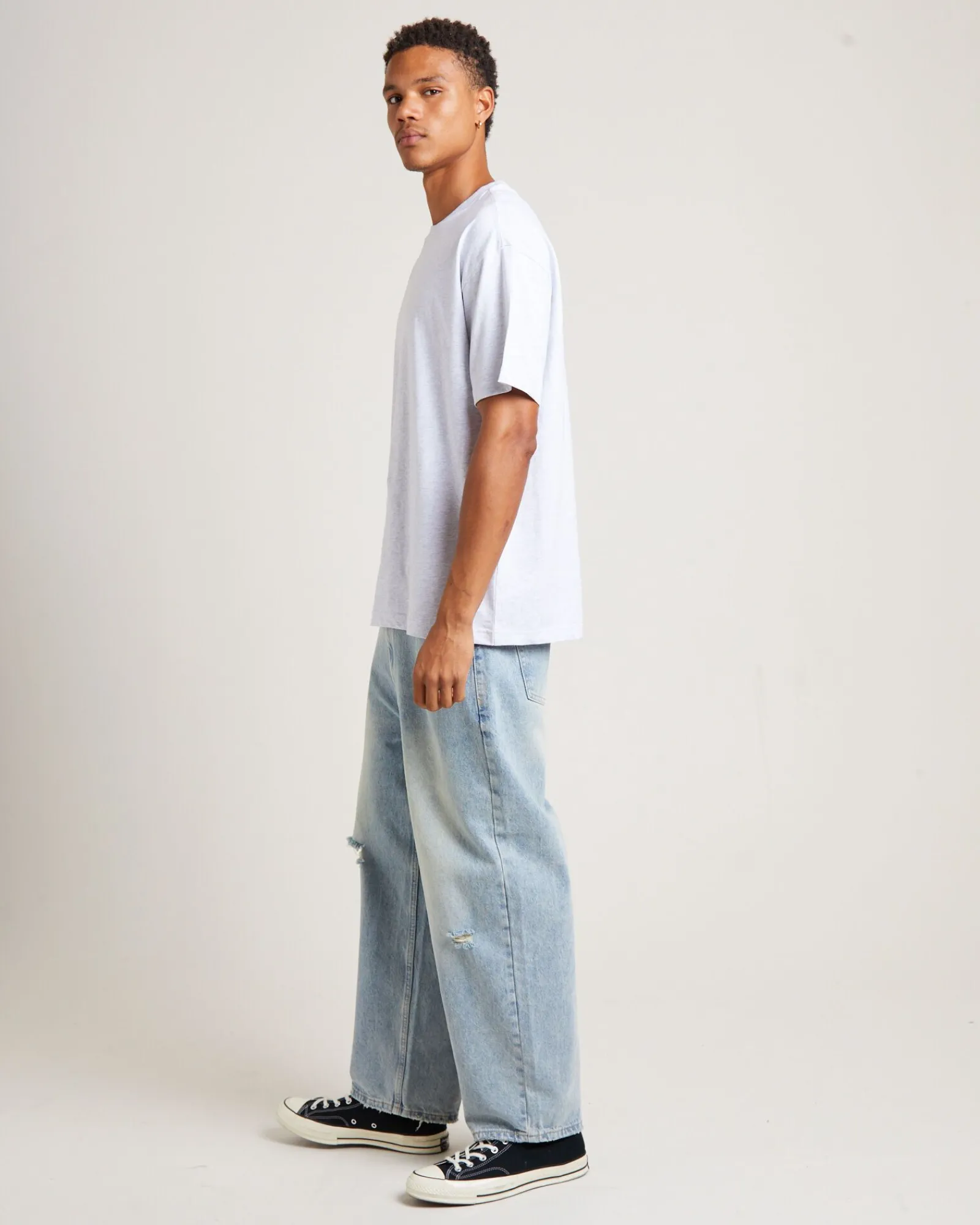 og_skate_tshirt_frost_mar_3.webp Best GENERAL PANTS CO. BASICS O.G. Skate T-Shirt Frost Marle Grey