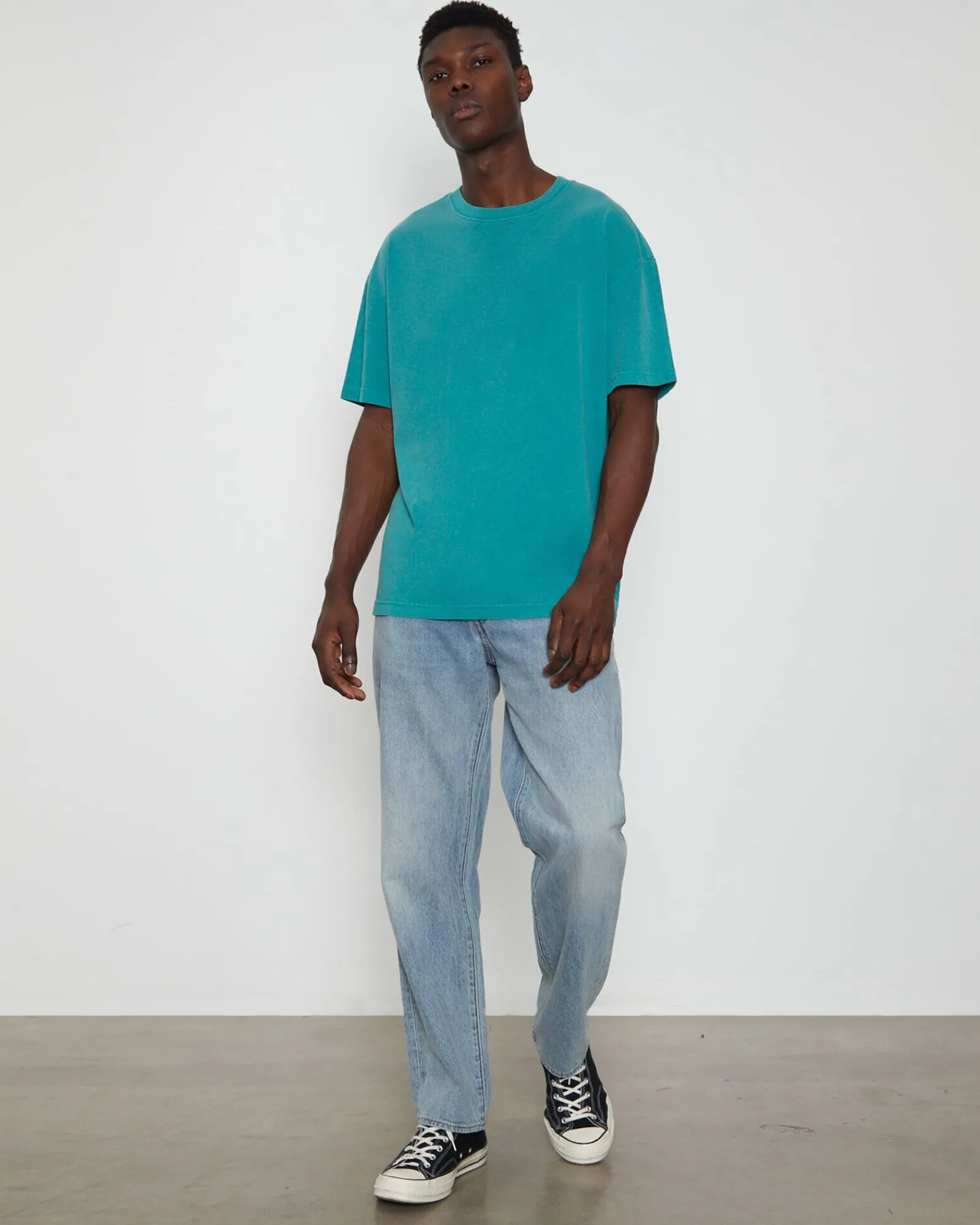 og_vintage_tshirt_in_emer_2.webp Fashion GENERAL PANTS CO. BASICS Og Vintage T-Shirt In Emerald