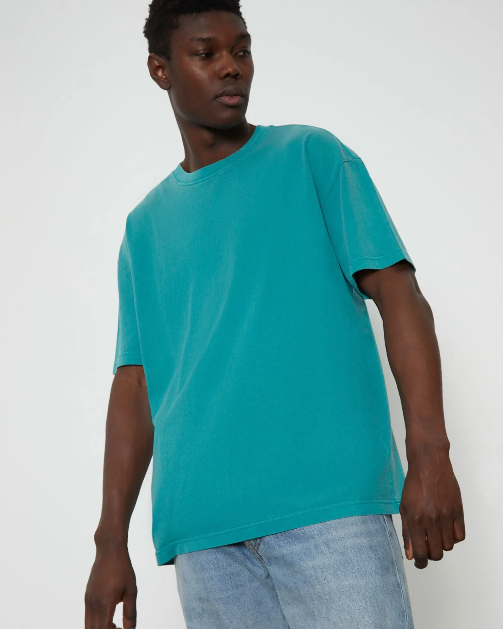 og_vintage_tshirt_in_emer_5.webp Fashion GENERAL PANTS CO. BASICS Og Vintage T-Shirt In Emerald