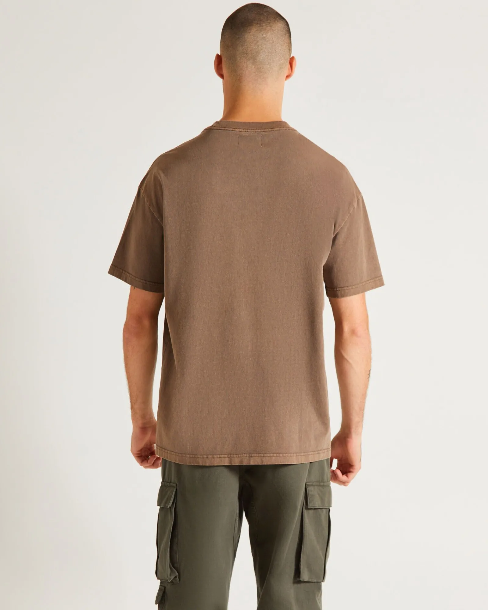 og_vintage_tshirt_in_umbe_1.webp Online GENERAL PANTS CO. BASICS Og Vintage T-Shirt In Umber Brown