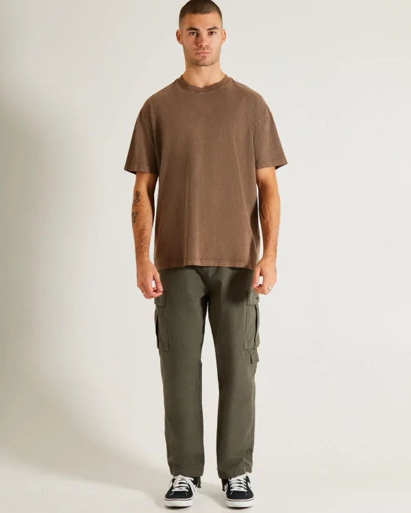 Online GENERAL PANTS CO. BASICS Og Vintage T-Shirt In Umber Brown