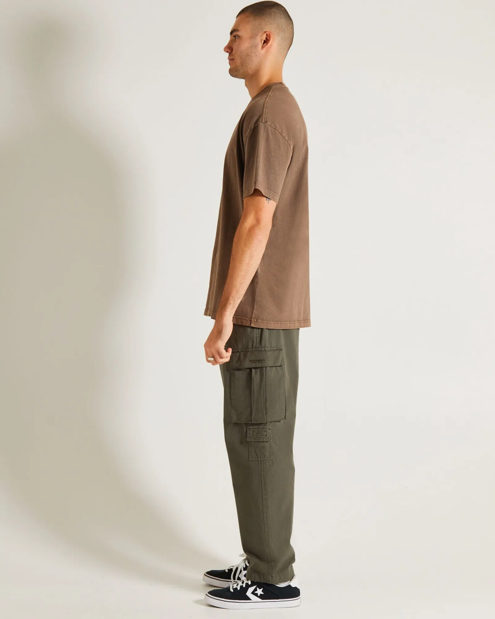 og_vintage_tshirt_in_umbe_3.webp Online GENERAL PANTS CO. BASICS Og Vintage T-Shirt In Umber Brown