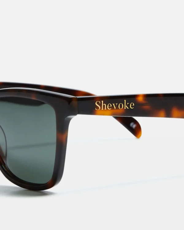 Discount SHEVOKE Olsen Sunglasses Forest Green