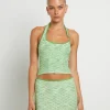 Online ALICE IN THE EVE Ombre Assymetric Knit Top In Citrus