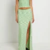 Clearance ALICE IN THE EVE Ombre Knit Maxi Skirt In Citrus