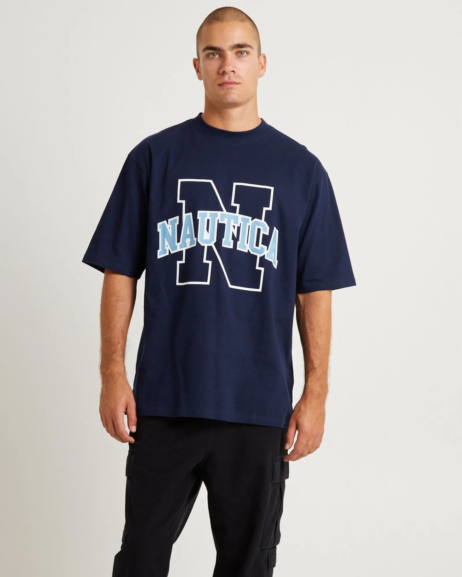 omega_short_sleeve_tshirt_0.webp Hot NAUTICA Omega Short Sleeve T-Shirt Navy