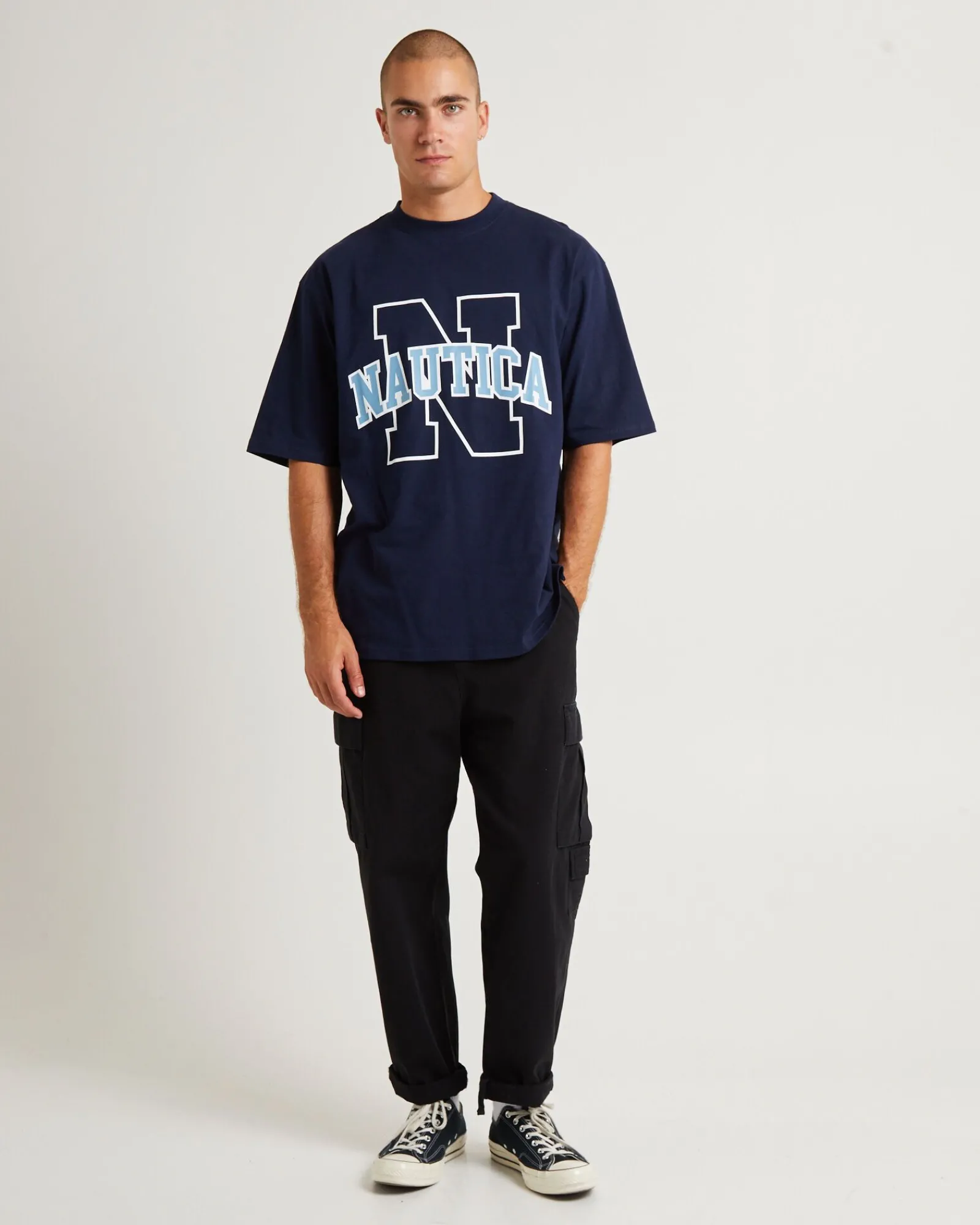 omega_short_sleeve_tshirt_2.webp Hot NAUTICA Omega Short Sleeve T-Shirt Navy