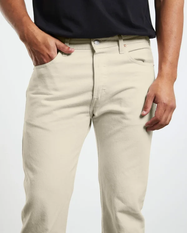 Hot LEVIS 501 Original Jeans My Candy White
